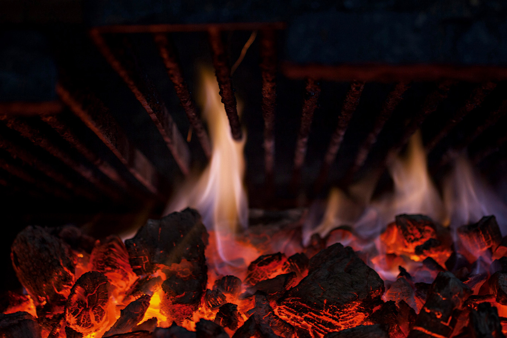 The grill fire